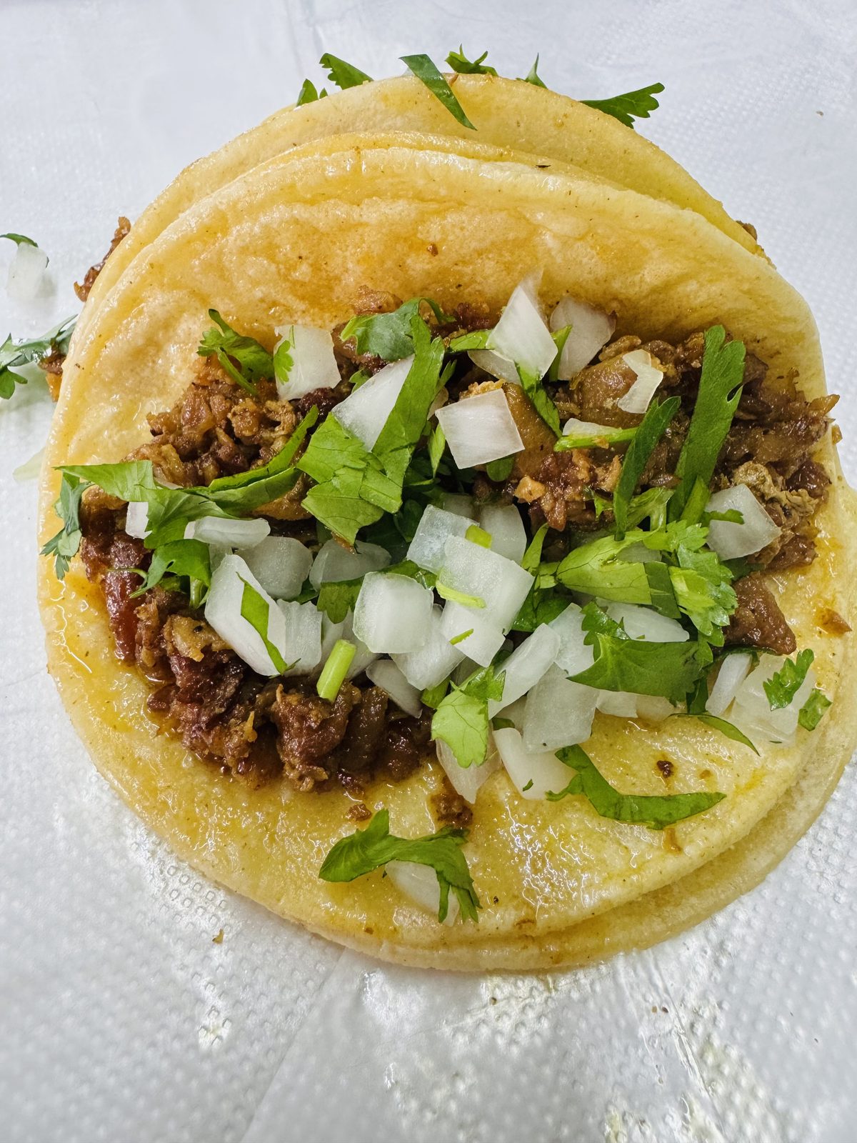 Tacos El Arca food